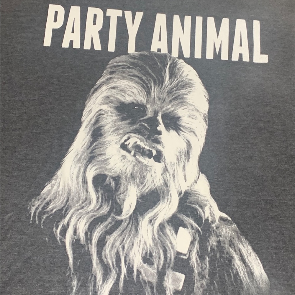 Star Wars Chewbacca funny” party animal” XL